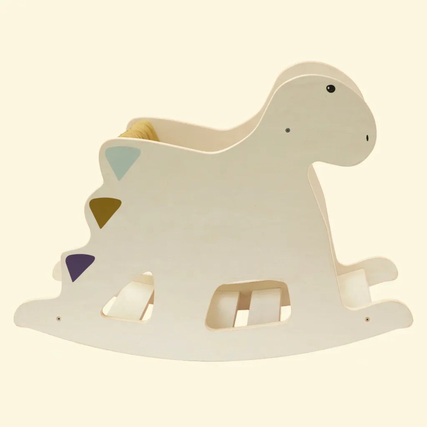 Personalised Wooden Rocking Dino Toy