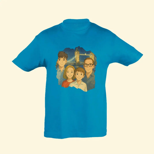 Kids Ghibli Portrait T Shirt Simply Colors UK