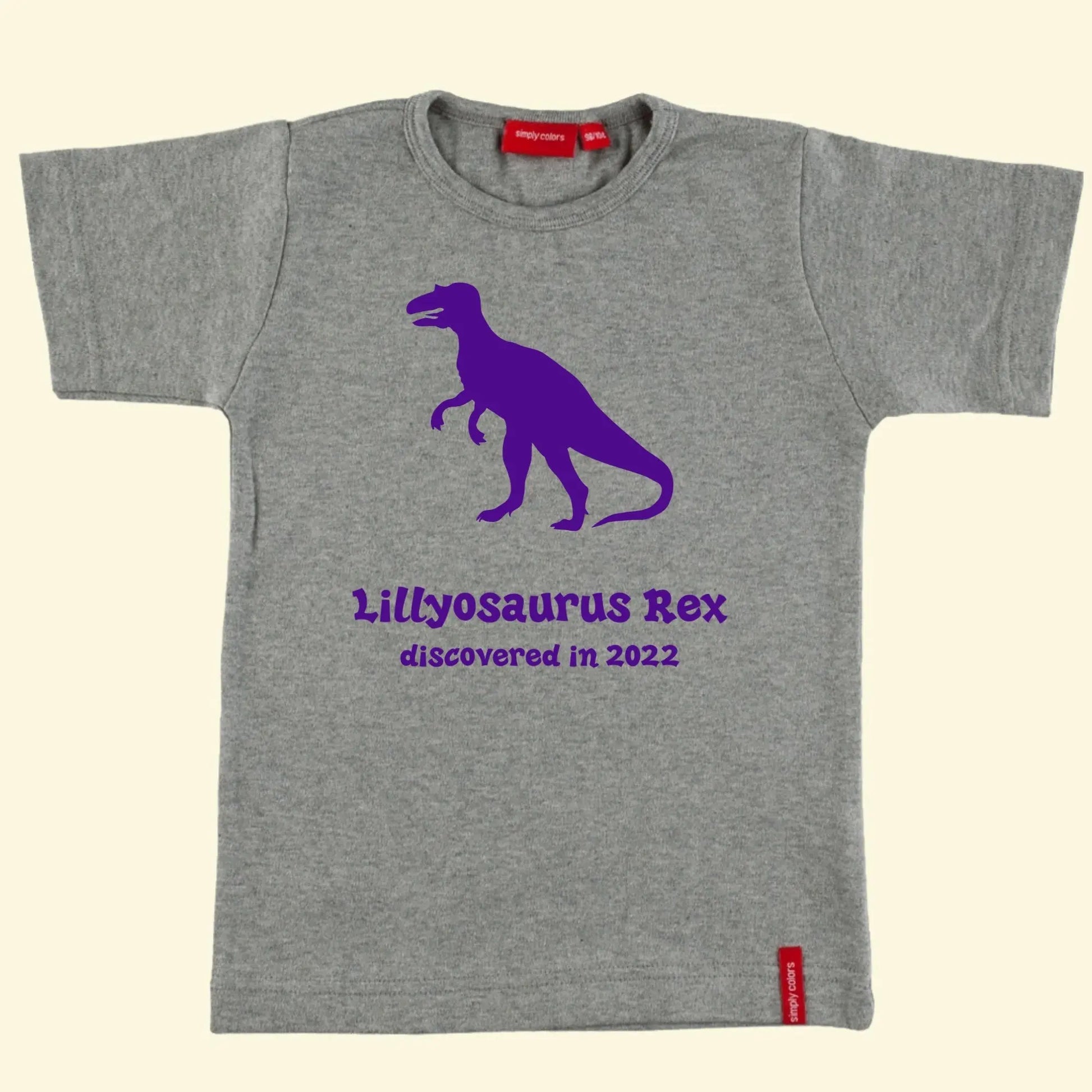 Personalised Dinosaur Top Simply Colors UK