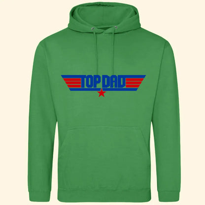 Personalised Top Dad Hoodie Simply Colors