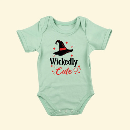 Personalised Wickedly Cute Halloween Babygrow Simply Colors