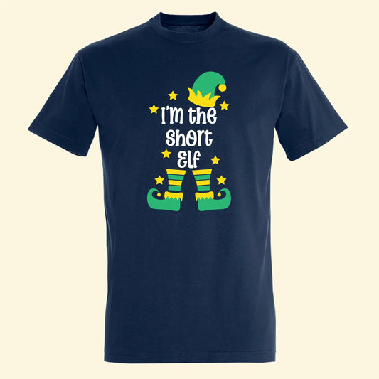 Personalised Adult's Christmas Elf T shirt Simply Colors