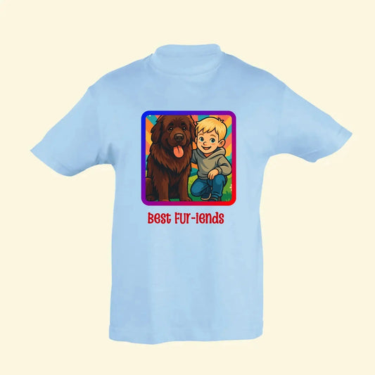 Personalised Me & My Pet Cartoon T Shirt Simply Colors UK
