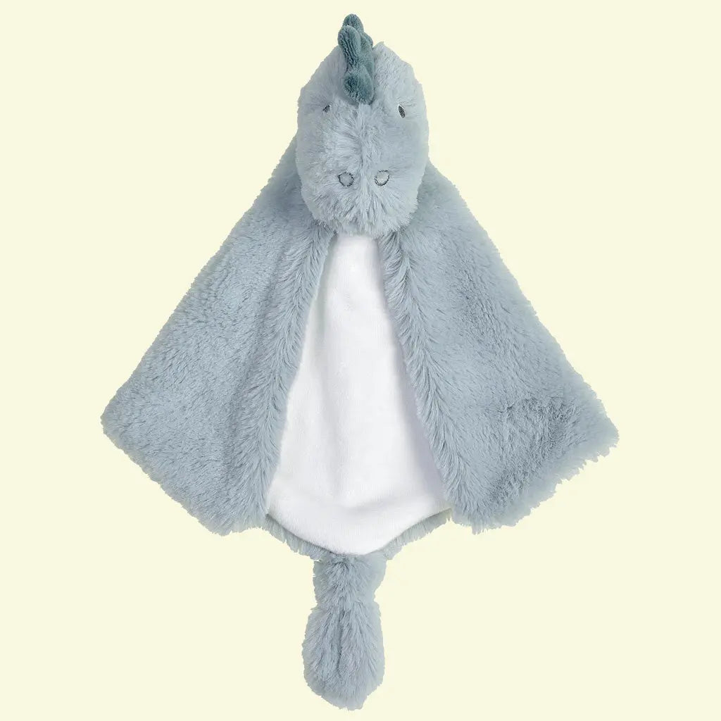 Happy Horse Dino Don baby comforter. Grey and white