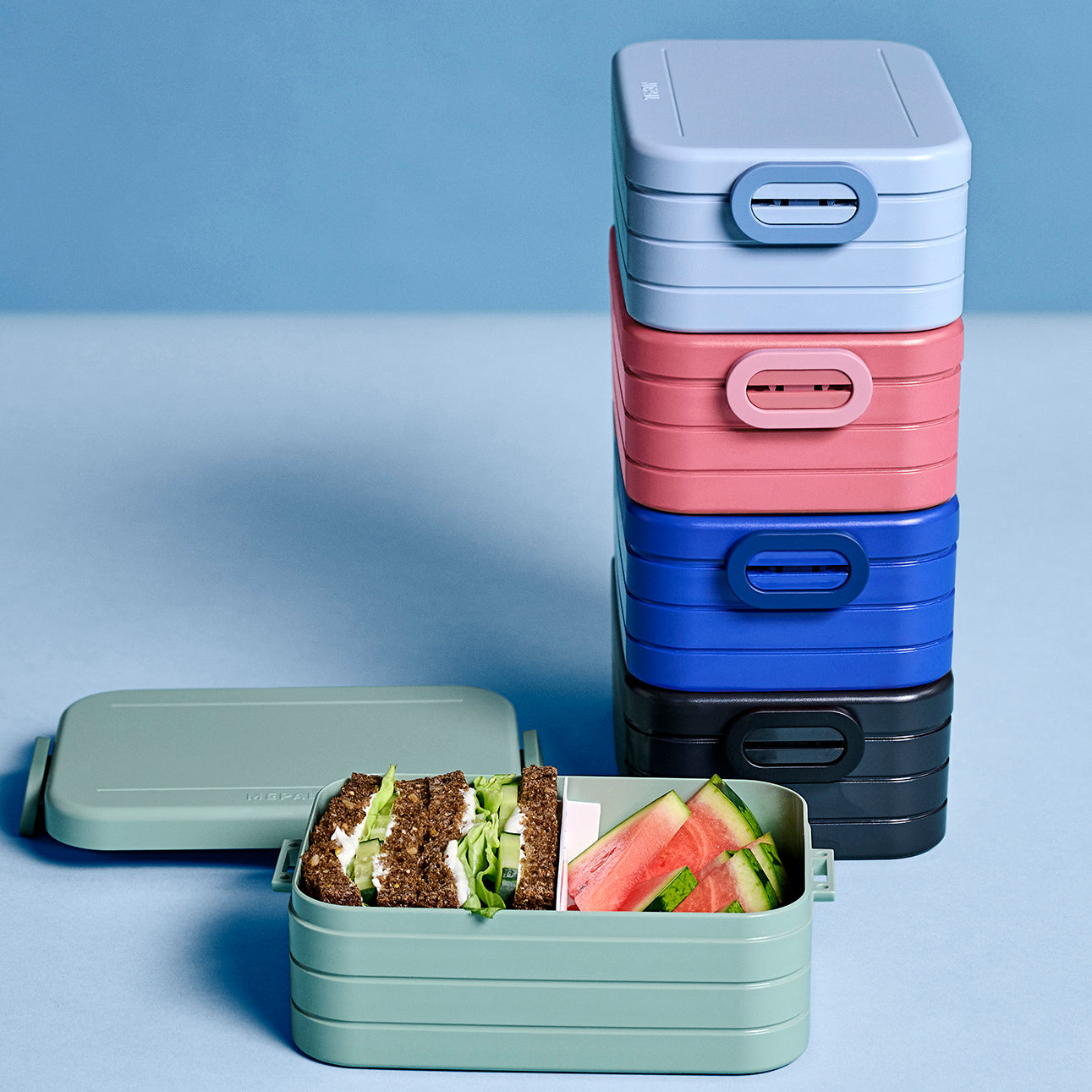 Mepal To Go medium lunch box in 5 colours