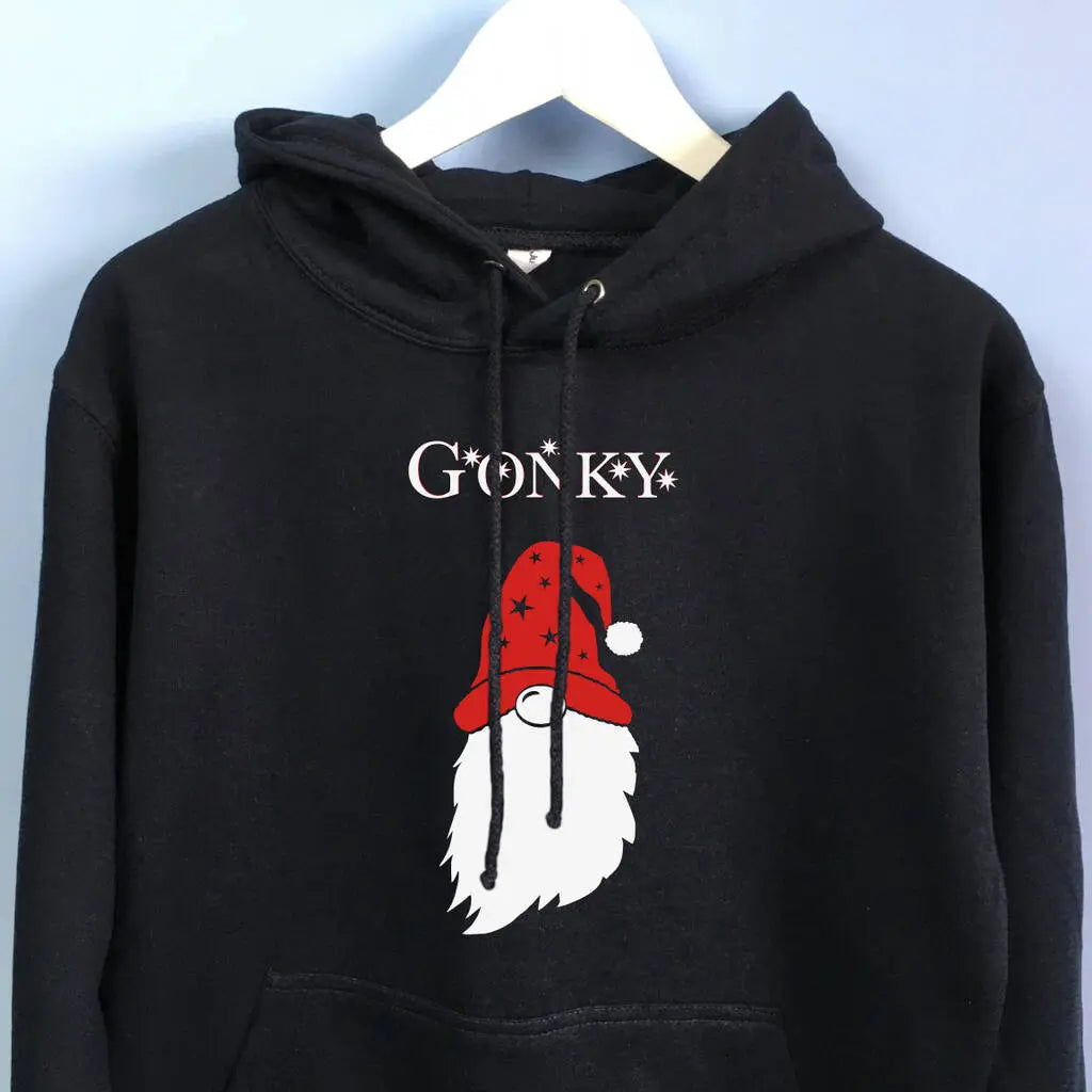 Personalised Adult's Gonk Christmas Hoodie Simply Colors